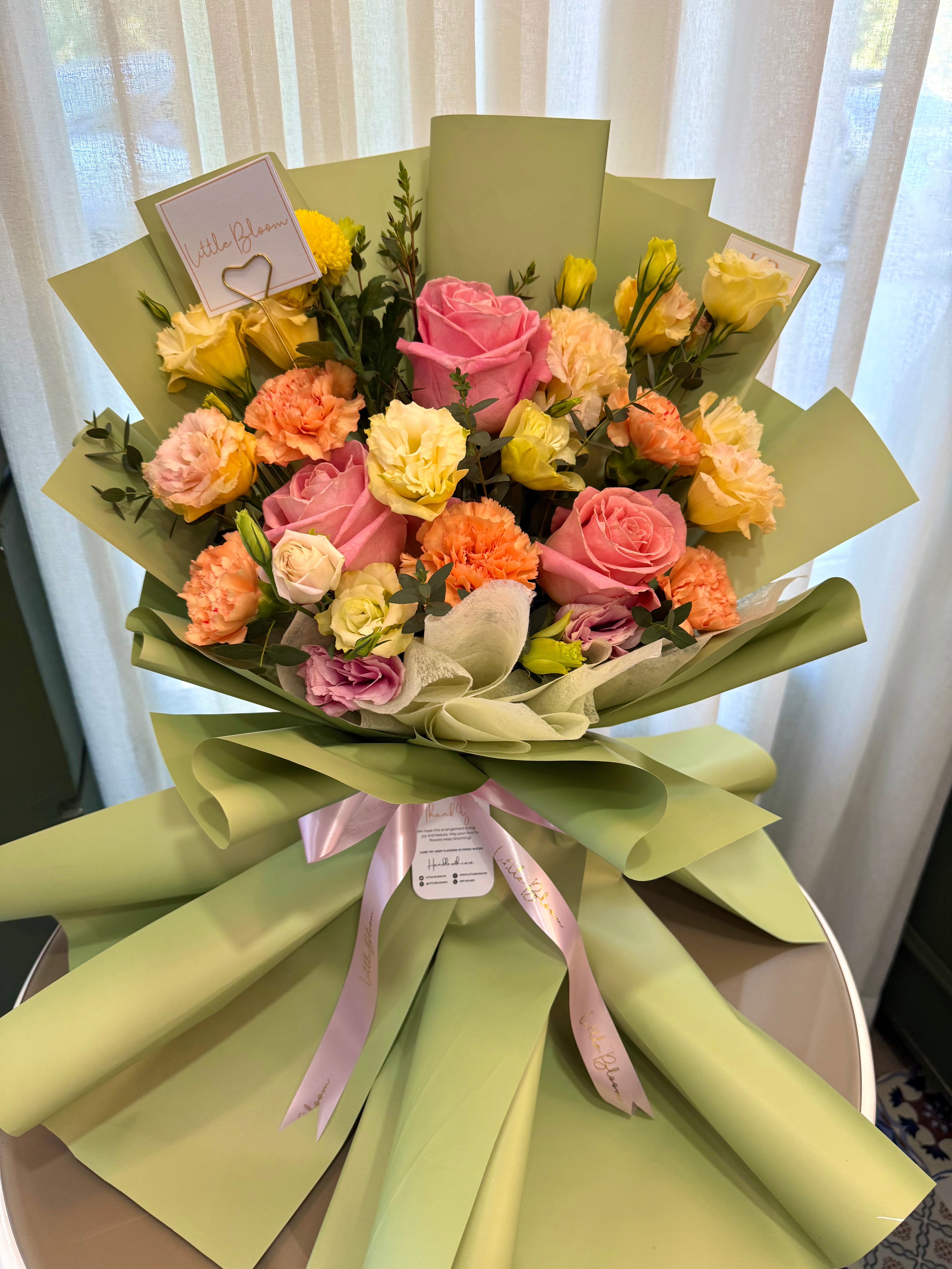 Color Cascade Floral