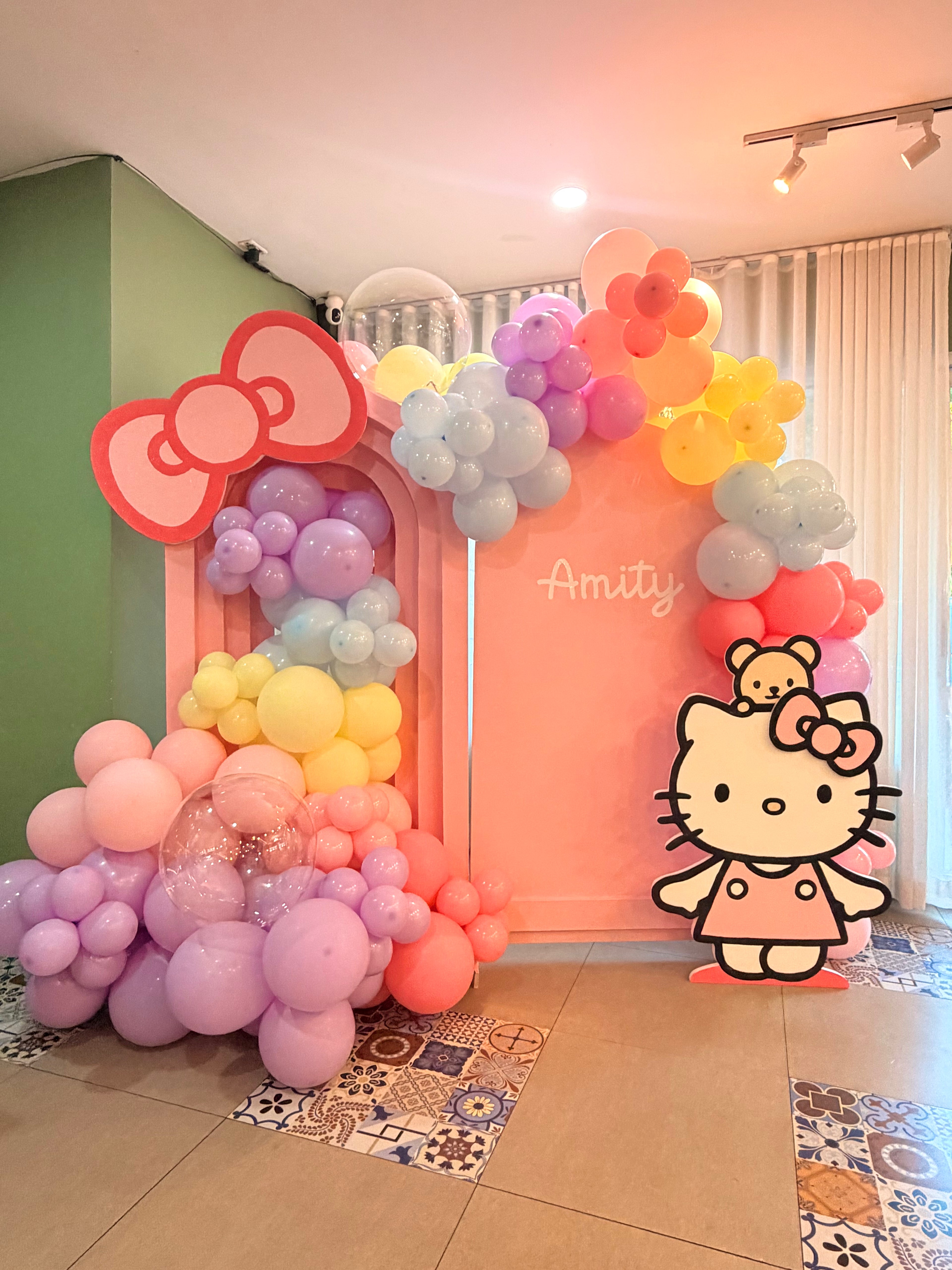 Hello Kitty Backdrop