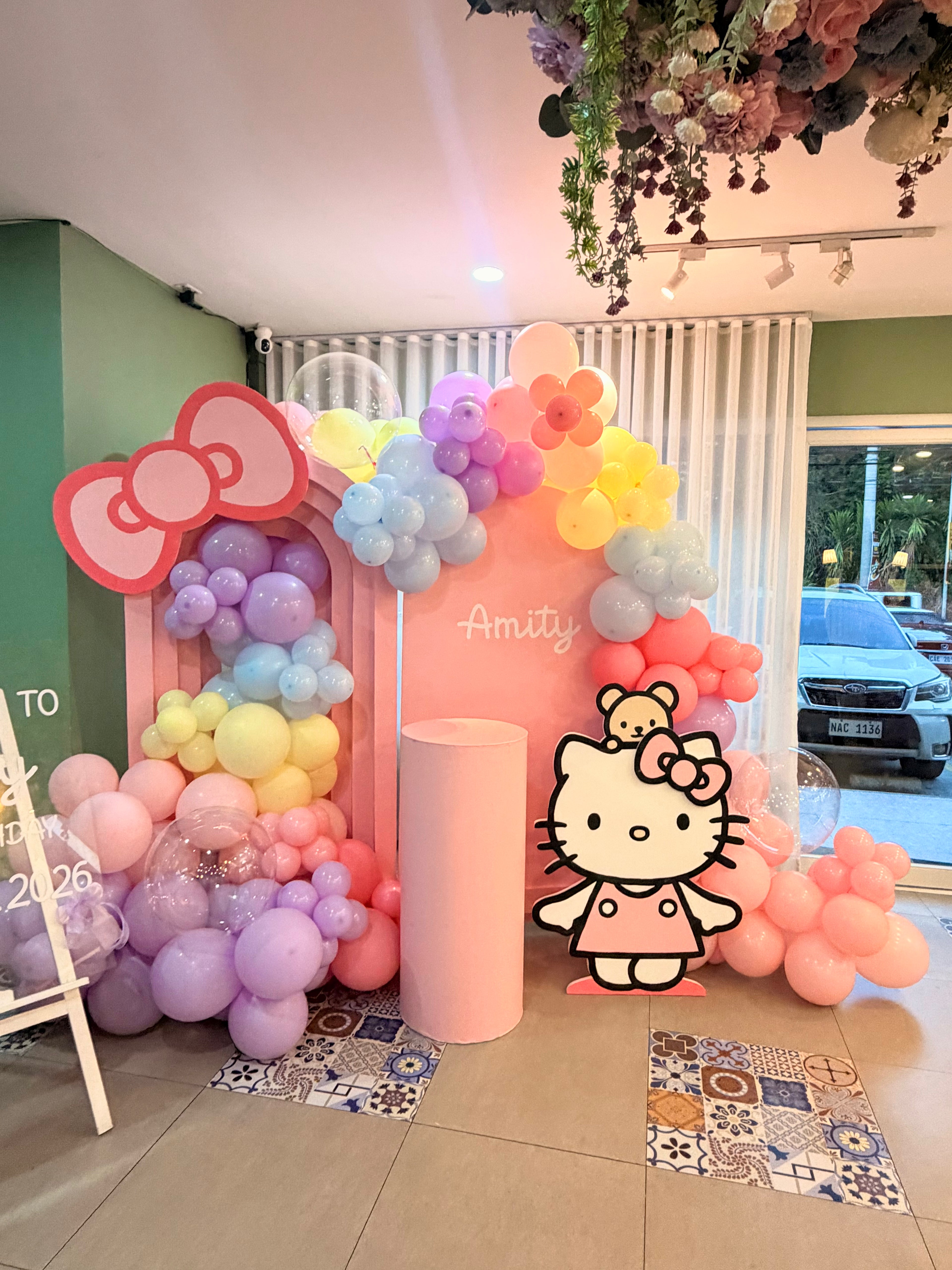 Hello Kitty Backdrop