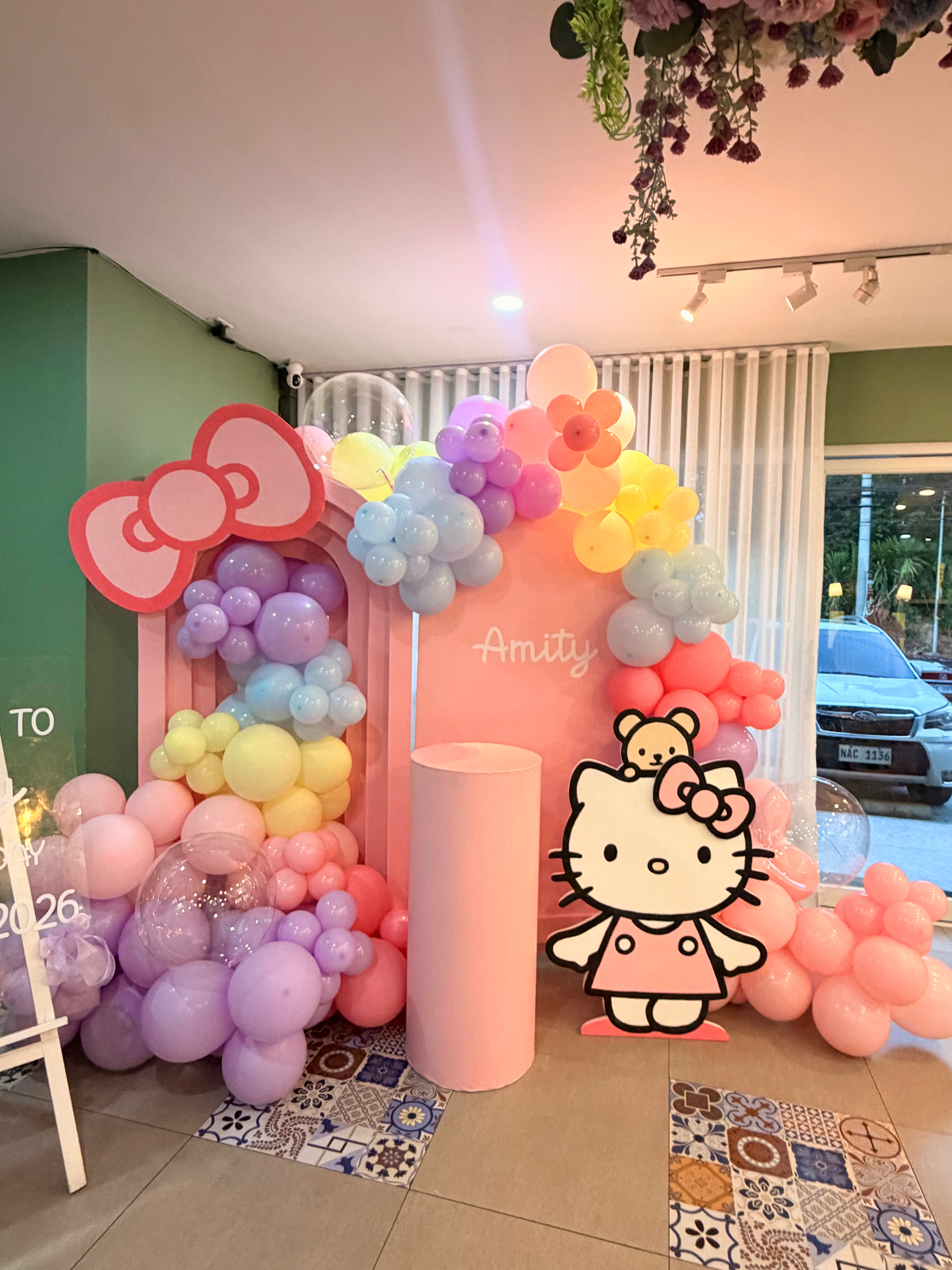 Hello Kitty Backdrop