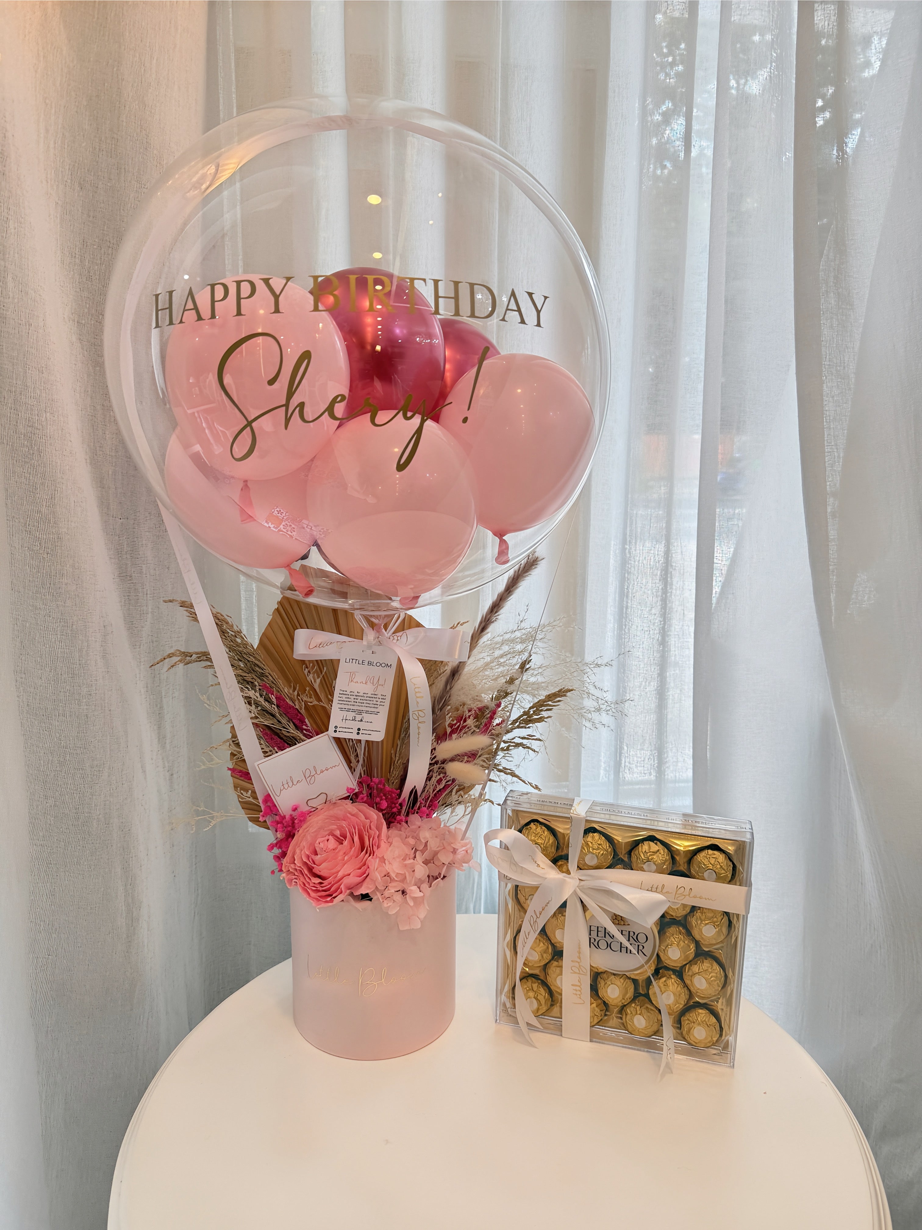 Bloom and Float with chocolates