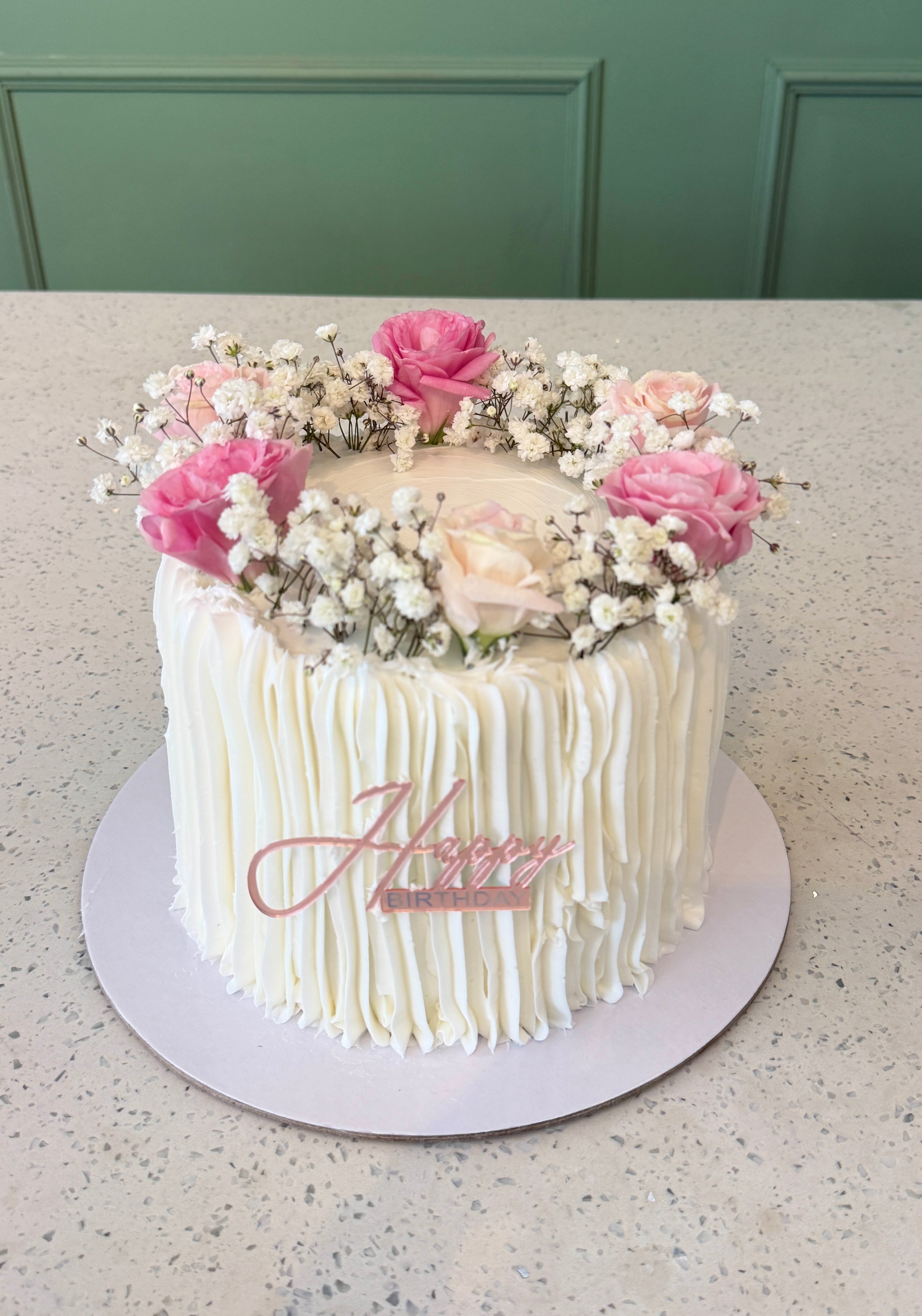 Blush Bloom Cake