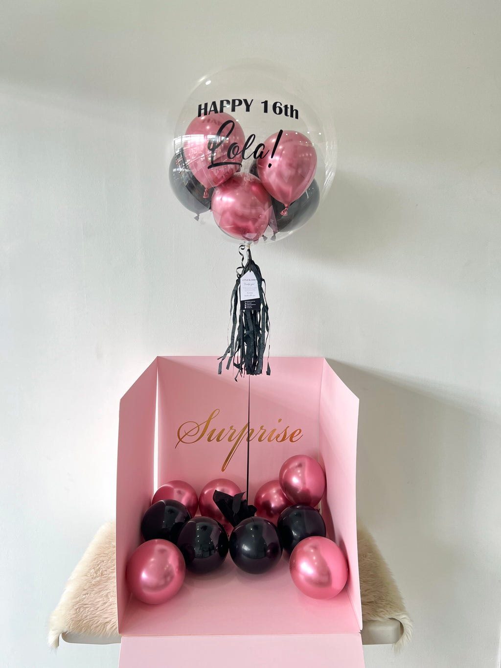 Rosie Black And Pink